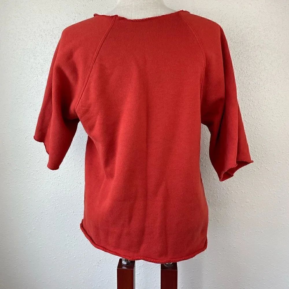 Daisy Cut Off Sweatshirt EUC - Picture 5 of 5